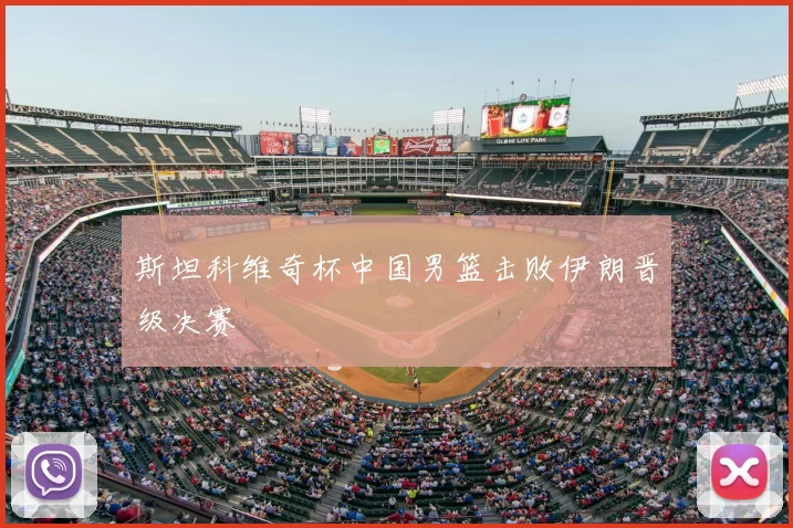 斯坦科维奇杯中国男篮击败伊朗晋级决赛